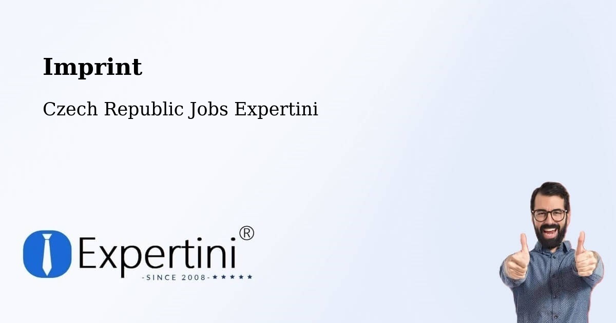Imprint – Dolní Kounice - Czech Republic Jobs Expertini